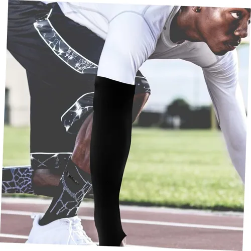 Vista 7 de ORFOFE 3 pares de protección UV manguito brazo protector codo manga hombres mujeres deportes sol manga acolchada hielo codo protector
