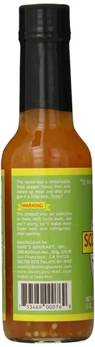 Vista 3 de Dave's Gourmet Salsa de Scotch Bonnet, 5oz