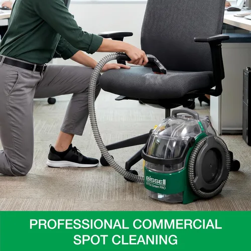 Vista 2 de Bissell BigGreen Commercial Little Green Pro - Limpiador de manchas comerciales, limpiador de alfombras y tapicería y detallador