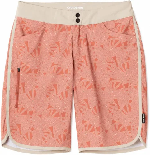 Vista 13 de Club Ride Apparel Savvy - Pantalones cortos de ciclismo para mujer, entrepierna de 11 pulgadas Cachemira caoba