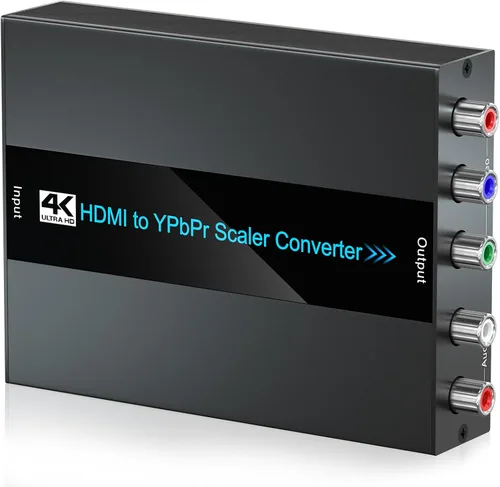 Vista 8 de HDMI al convertidor de componentes con la función del escalador, aluminio 1080P HDMI al convertidor de YPbPr