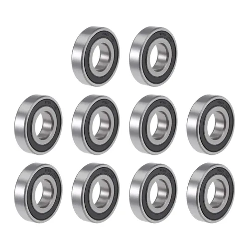 Vista 12 de uxcell 1616-2RS Rodamiento de bolas de ranura profunda Rodamientos de palanca Z2 sellados de 1/2 pulgadas x 1-1/8 pulgadas x 3/8 pulgadas, 10