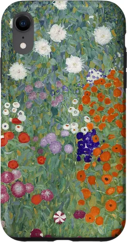 Vista 25 de Flower Garden Painting Klimt Art History Funda para iPhone 17
