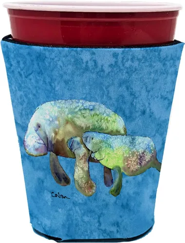 Vista 39 de Caroline's Treasures 8658CC - Funda plegable para bebidas o botellas, contenedor plegable con aislamiento para latas o botellas, multicolor Shells