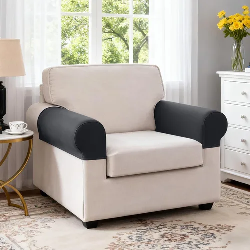 Vista 48 de TAOCOCO Fundas de Cojines de Sofá Elásticas Fundas de Asiento de Silla para Sillón, Fundas de Asiento de Sofá de 1 Pieza Protector de Muebles Suave