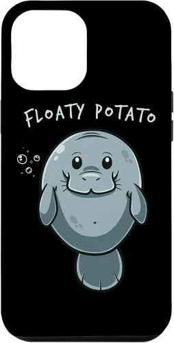 Vista 26 de Flaoty Potato Manatee Funny Manati Manatee Chubby Mermaid Case for iPhone 17