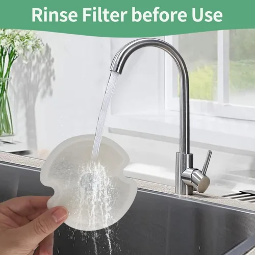 Vista 7 de Paquete de 4 filtros de fuente de agua para gatos con 4 esponjas, filtros de repuesto para mascotas de 67 oz/2 L dispensador de agua para perros