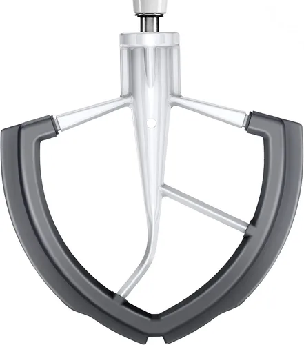 Vista 8 de Batidor Flex Edge para batidora KitchenAid de cabezal inclinable de 4.5/5 cuartos, batidor con doble borde de silicona, pala para mezcladora