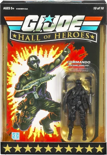 Vista 2 de GI Joe 25th Anniversary Hall of Heroes - Ojos de serpiente en negro