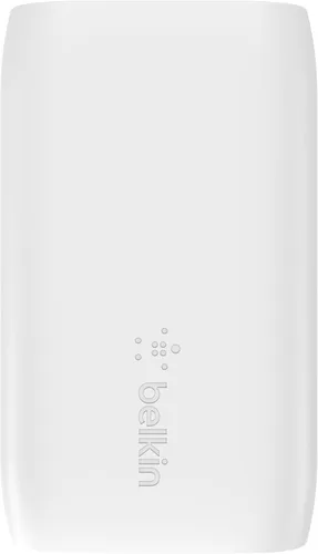 Vista 2 de Belkin Cargador de pared USB-C de 32 W con cable C a C incluido, puertos PD y USB-C de 20 W y USB-A de 12 W
