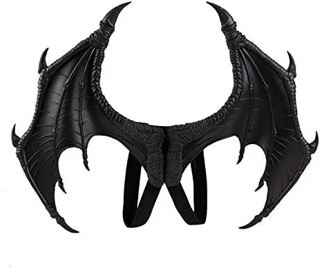Vista 2 de PU Stage Performance Props Dragon Wing+Tail