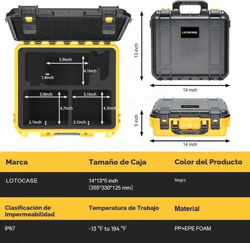 Vista 6 de Funda para multiherramienta oscilante Dewalt - Compatible con DCS356B