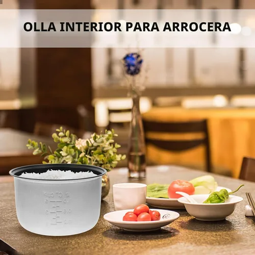 Vista 7 de Olla interior de olla arrocera interior olla olla de presión antiadherente olla para hornear pastel molde olla olla olla arrocera olla interior olla