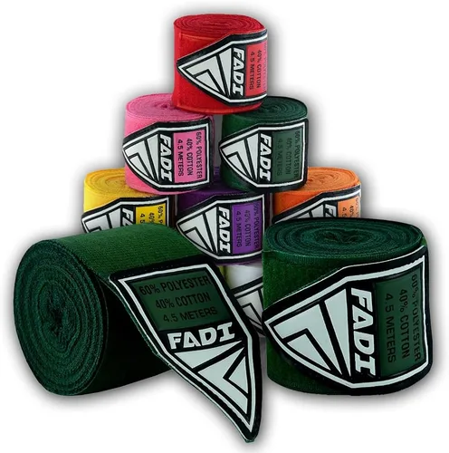 Vista 10 de Vendas elásticas de boxeo de 120 pulgadas y 180 pulgadas Guantes de boxeo interiores estilo mexicano de 9.8 ft y 14.8 ft para hombres y mujeres