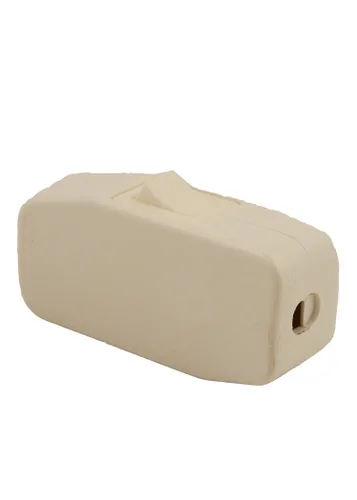 Vista 5 de Leviton Interruptor de electrodoméstico 5410-W, basculante de interruptor de alimentación a través; polo único, tiro único; 3A-125V CA. Blanco