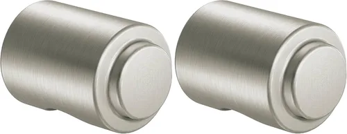 Vista 9 de Moen Iso DN0705BN - Pomo de cajón moderno de latón de níquel cepillado de 0.86 pulgadas de diámetro