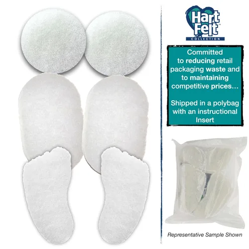 Vista 9 de HartFelt El paquete de cuidado de la piel incluye 2 esponjas faciales de cada uno, 2 esponjas corporales y de pies para exfoliar y eliminar la piel