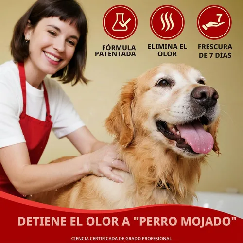 Vista 4 de Arf Arf Champú para perros de piel sensible – Avena y litospermum, picazón, 16.9 oz