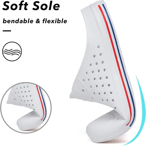 Vista 5 de SAGUARO Zuecos de jardín para hombre y mujer, zapatos casuales unisex de secado rápido, sandalias de verano antideslizantes para playa