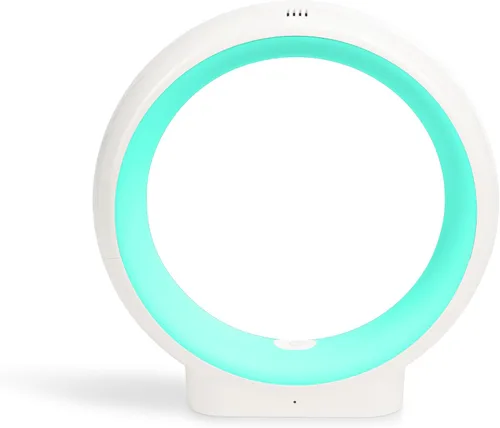 Vista 18 de LuvLink Infinity Voice v2 Send Sounds & Color - Lámpara de amistad galardonada (juego de dos, blanco)