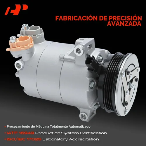 Vista 3 de A-Premium Compresor de aire acondicionado AC con embrague