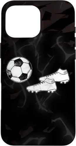 Vista 19 de iPhone 16 Balón de fútbol y zapatos Cool Football Sport Jugadores Equipo Caja de regalo