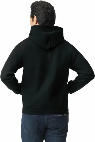 Vista 3 de Gildan Sudadera con capucha de forro polar, estilo G18500, paquete múltiple