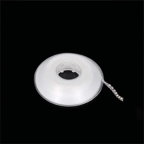 Vista 4 de RZJZGZ Cadenas elásticas dentales transparentes de ortodoncia para cadenas de poder, carrete de ortodoncia, banda de goma elástica (cerrada)