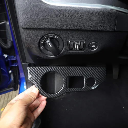 Vista 5 de Voodonala Panel de control del interruptor de los faros delanteros para Dodge Challenger 2015-2025 y Dodge Charger 2010-2025, accesorios interiores
