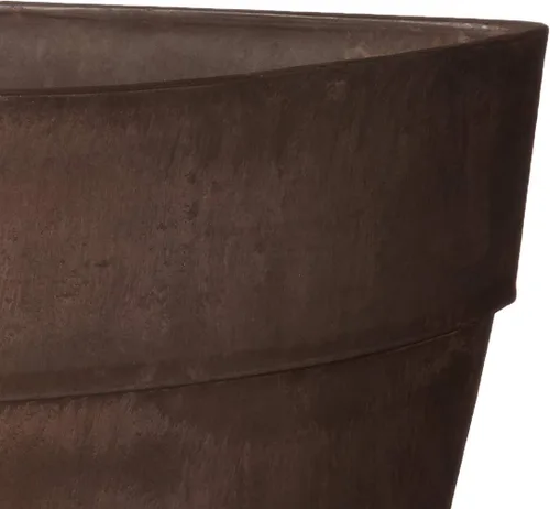 Vista 7 de Arcadia Garden Products PSW Pot Collection - Maceta triangular de esquina para plantas y jardines de interior y exterior, 13.5 x 17.5 pulgadas