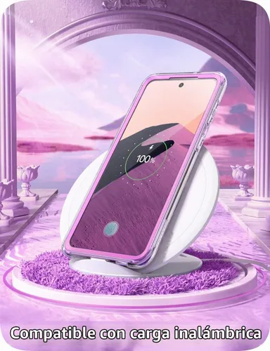 Vista 6 de i-Blason Funda para Samsung Galaxy S22 Plus, con protector de pantalla Ameth