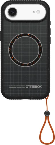 Vista 26 de OtterBox Sole Series - Carcasa para iPhone 16, color negro Funda protectora para iPhone con bordes de banda de rodadura, con bucle para el dedo