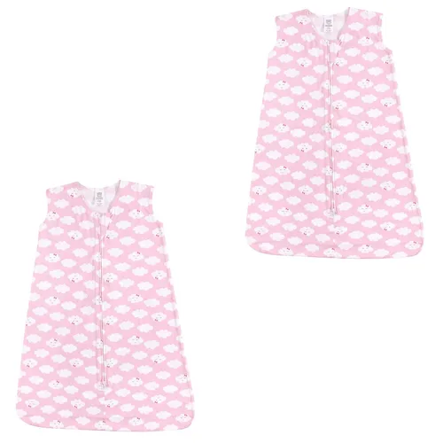 Vista 58 de Luvable Friends - Saco de dormir para bebé sin mangas, diseño unisex, Saco de dormir de algodón sin mangas, saco de dormir, manta, 0-6 meses