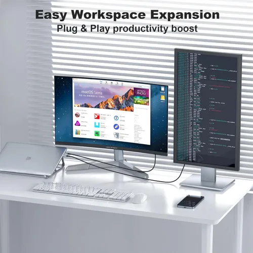 Vista 3 de LDLrui Cable USB C de 3 pies, cable USB C 3.2 Gen 2 de transferencia de datos de 10 Gbps, monitor de salida de video 4K de 100 W PD de carga rápida