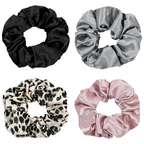 Vista 14 de Lazos pequeños para el cabello para mujer, para cabello grueso o fino, sin arrugas, soporte para cola de caballo sin dañar tu cabello 10 suave