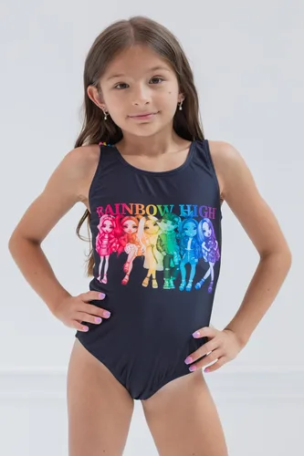Vista 2 de Rainbow High Avery Styles Karma Krystal Bailey - Traje de baño de una pieza para niñas pequeñas a grandes