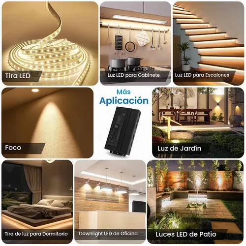 Vista 7 de 600W Dimmable LED Driver 24V, 110V-277V AC a 24V DC llevó el transformador