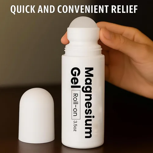 Vista 3 de Magnesio Roll-On 3oz Zechstein Magnesio + Arginina Alivio muscular y articular para espalda, cuello, piernas y pies Mejora el ciclo del sueño