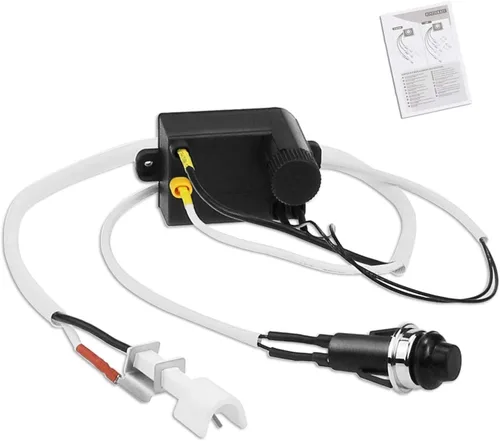 Vista 22 de Uniflasy - Kit de encendido de parrilla con botón de 2 salidas compatible con Char-Broil para Charbroil Advantage 463240015, 463344116
