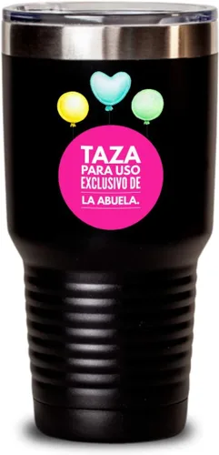 Vista 3 de Regalo para abuela Taza de Cafe para abuelita Perfecto regalo para tu nana, abuela y madrinas Vaso con afirmaciones positivas, personalizadas