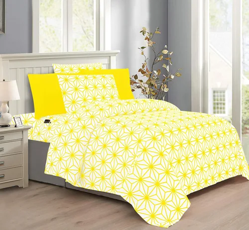 Vista 8 de Elegant Comfort Genevieve Cube Collection - Juego de sábanas de 6 piezas, bolsillo profundo de 1500 hilos, resistente a la decoloración, las manchas
