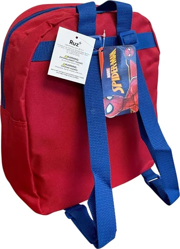 Vista 4 de Ruz Spider-Man Toddle Boy - Mini mochila de 12 pulgadas (rojo-azul)