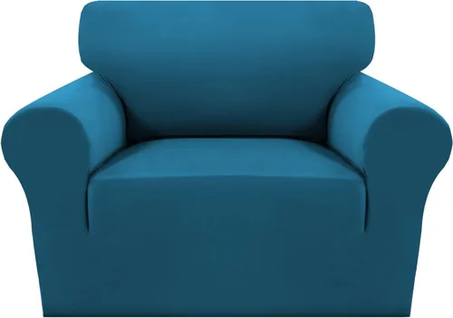 Vista 21 de MeilleMaison Funda elástica para sillón 2024, 1 pieza, lavable, protector de muebles para mascotas, funda de sofá antideslizante con parte inferior