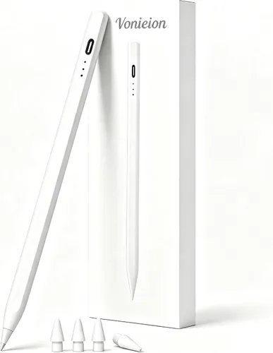 Vista 10 de Lápiz óptico para iPad 2018-2026 con estuche para lápices, carga rápida Rosa