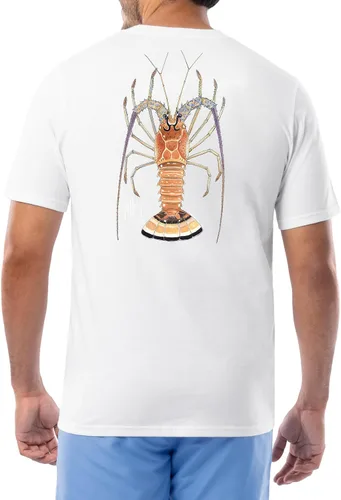 Vista 54 de Guy Harvey Camiseta de manga corta con bolsillo gráfico de algodón OG para hombre Leche de Almendra/Rig Masters