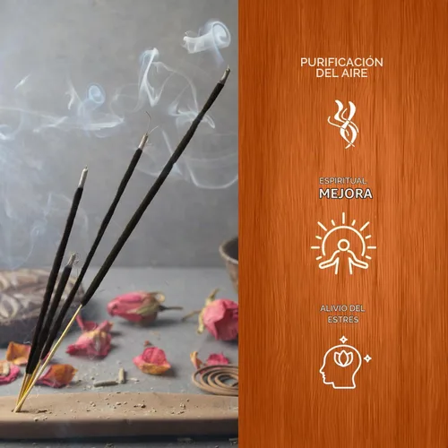 Vista 4 de HEM Varitas de incienso 120 Pack a granel – Palo Santo (6 x 20) Adecuado para fragancias caseras e incienso.