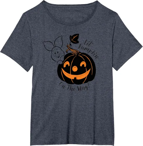 Vista 62 de Disney Camiseta de Halloween Winnie the Pooh Lil' Pumpkin on the Way, Blanco, S
