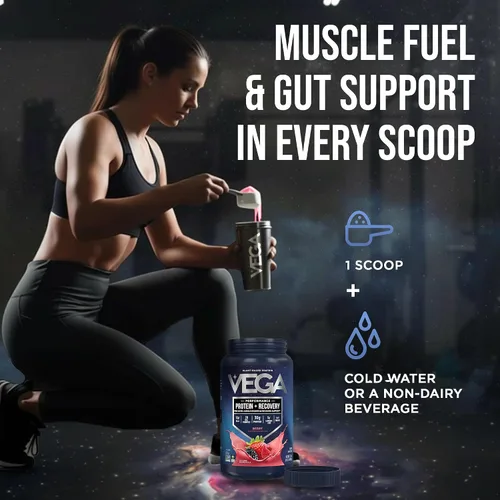 Vista 6 de Proteína en polvo Sport Performance Vega , VEG00854, Berry, 1, 1