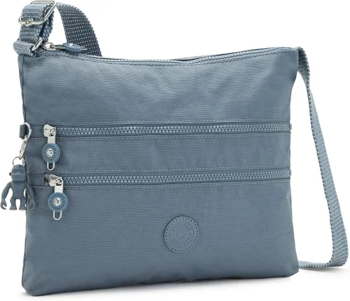 Vista 4 de Kipling Alvar Crossbody para mujer, súper ligero, duradero, bolso de hombro de nailon