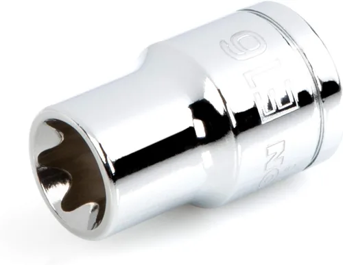 Vista 13 de TEKTON Juego de llaves de vaso de estrella externas de 1/2 pulgada con riel, 10 piezas (E8 - E24) SHD92117